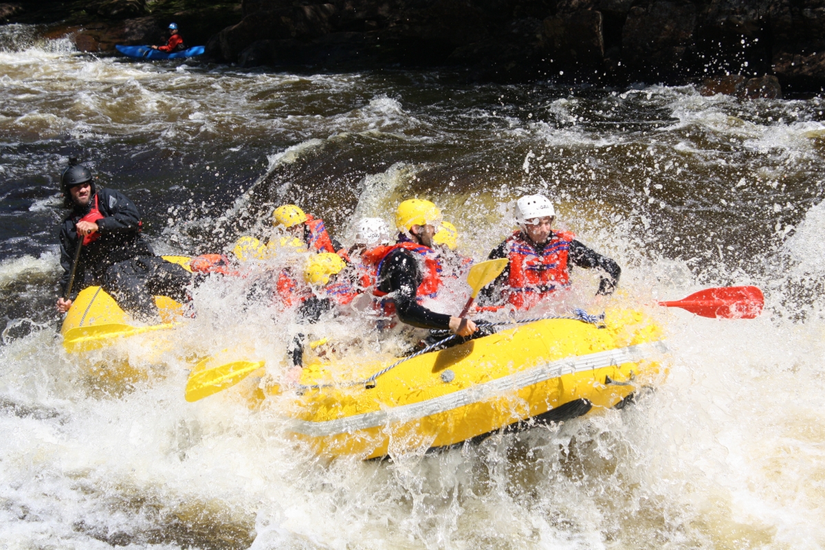 Excursions Jacques-Cartier : Rafting